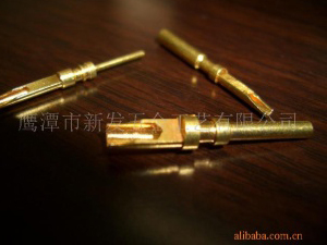 電子插孔，母端，銅針